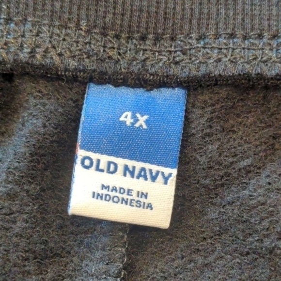 Old Navy Black Mid Rise Street Jogger Pants with Pockets size 4X - Picture 5 of 7
